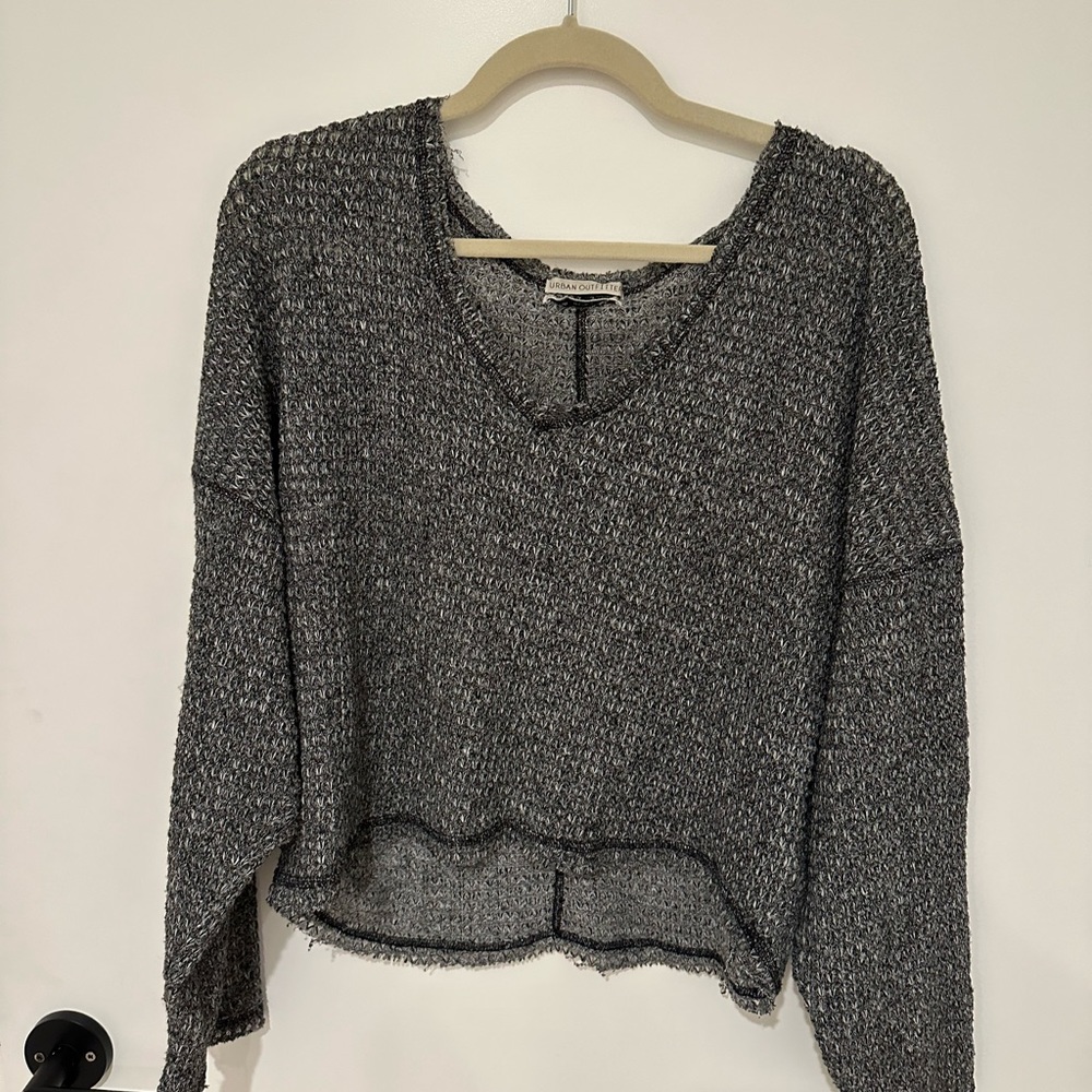 Light sweater, slightly cropped
